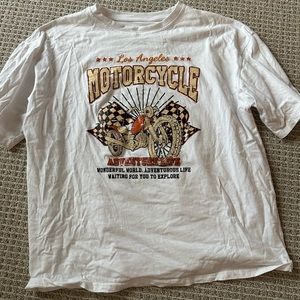 White Graphic T-shirt